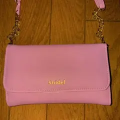 snidel ピンク 三つ折り財布 ショルダーのサムネイル