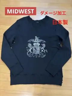40~50s 復刻 vintage sweat 両v 脇下ガゼット 日本製のサムネイル