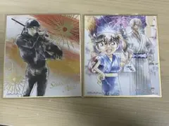 名探偵コナン　色紙art 4 6 箔押し