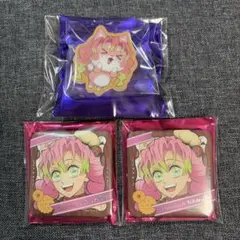 鬼滅の刃 バレンタイン 缶バッジ アニマルクッキーバッジ 甘露寺蜜璃