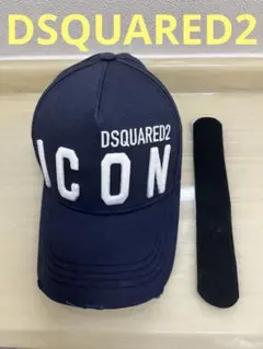 DSQUARED2 ICON ベースボールキャップ ネイビー