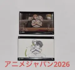 【AJ2026】チェンソーマン レゼ篇 スクエア缶バッジ 2種セット デンジ