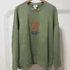 H&M オーバーサイズ スウェット カーキ Sのサムネイル