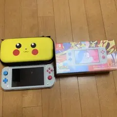 Nintendo Switch Lite グレー ポケモンケース付き