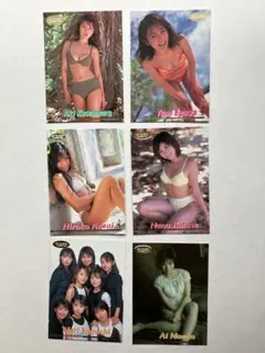 ★値下げ　トレカ　川村亜紀　安西ひろこ　江川有未　片瀬那奈　前田愛　矢口真理