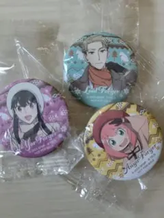 SPY×FAMILY　くら寿司コラボ 缶バッジ３点セット