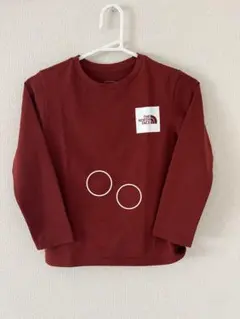 THE NORTH FACE 長袖カットソー バーガンディ　130