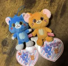 トムとジェリー　スタンドアップ　2個セット　とむとじぇりーごっこ　マスコット