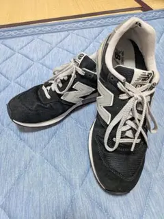 New Balance ランニングシューズ996 ブラック/グレー
