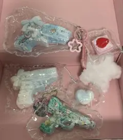 銃シリーズ 青 緑 スクイーズ