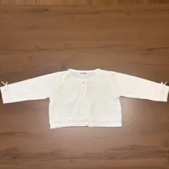 familiar ホワイト カーディガン ボレロ
