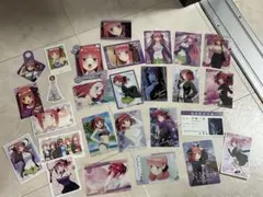 五等分の花嫁　中野二乃　ステッカー、カードまとめ売り