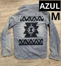 AZUL アズール デニム 長袖 シャツ