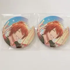 ☆うたプリ　一十木 音也　シャニライ　オリショ　ジュエリー缶バッジ　2点