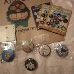 ジブリ 缶バッジ 5個セット