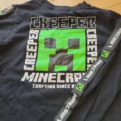 Minecraft クリーーパー 長袖カットソー 130