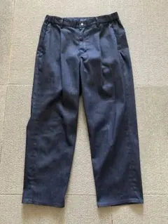 ニューバランス　MET24 ワイドテーパードパンツ M ブラック