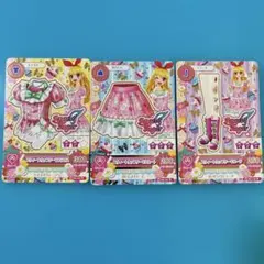 アイカツ Angely Sugar スウィートカップケーキ 3枚セット
