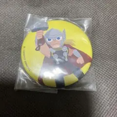 トール 缶バッジ イエロー