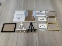 結婚式のウェルカムスペース　額縁や、受付板