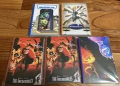 Pixar ハッピーくじ ポストカードブック 4種 5点セット