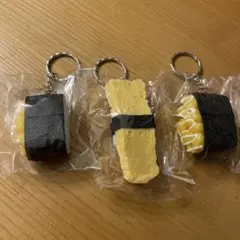 コーンマヨ軍艦巻き 玉子 寿司 キーホルダー 食品サンプル