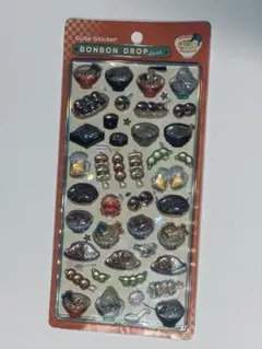 【新品正規品】クーリア ボンボンドロップシール 和食　食べ物 和柄　日本食