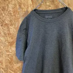 AE9820 チャンピオン 半袖Tシャツ チャコール メンズ L ポス