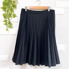 【バナナリパブリック】 ひざ丈スカート プリーツ オフィスカジュアル