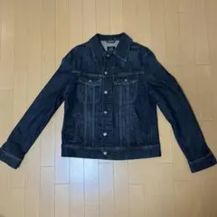 Lee 濃いめ　ダークブルー　デニムジャケット