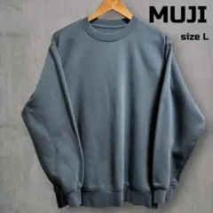 ムジルシリョウヒン MUJI 上品グレーの万能スウェットのサムネイル