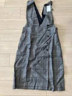 アンタイトル　チドリジャンパースカート　44 新品