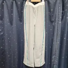 サイドライン スウェットパンツ グレー