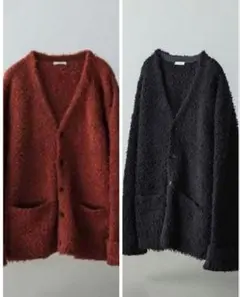 セット売り【LIDNM】FEATHER YARN LOOSE CARDIGAN