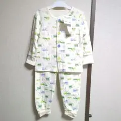 [新品]子供服 100cm 車柄 キルト腹巻付きパジャマ