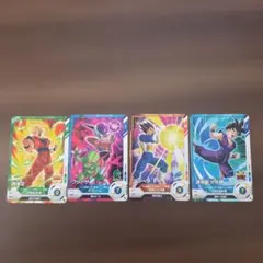 ドラゴンボールスーパーダイバーズ プロモカード ４枚セット☆配布カード