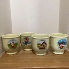 ペコちゃんイラスト付きマグカップ4個セット