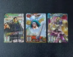 ワンピートレジャーワールド キラカード 3種まとめ売り