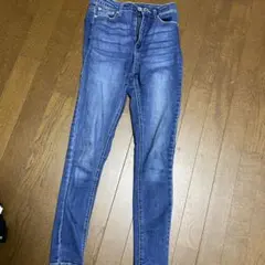 XS ダークブルー スキニーデニム