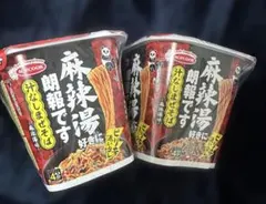 麻辣湯好きに朗報です 汁なしまぜそば 麻辣湯味 2個セット エースコックのサムネイル