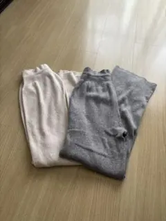 ウォッシャブルニットリブパンツ UNIQLO ユニクロ　2枚セット