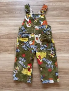 70s LIBERTY HEE HAW 総柄 オーバーオール　khaki