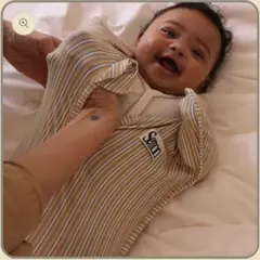 semon PATTERN 2SET SWADDLE STRIPE