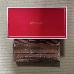 ESTEE LAUDER ゴールドショルダーバッグのサムネイル