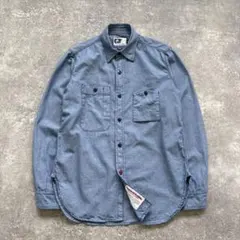 【ENGINEERED GARMENTS】 シャンブレー ワークシャツ USA製のサムネイル