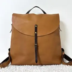 美品】ヘルツ オルガン リュック オールレザー 型番G-20 カスターニョ