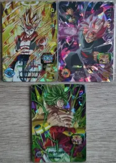 UGM7-029ゴジータ、UGM7-039ゴクウブラック、UGM7ブロリー