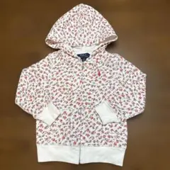 美品【Ralph Lauren 】ベビーフード付きパーカー 100サイズ
