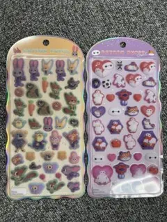 コットンパフィーシール　ベイマックス　ズートピア