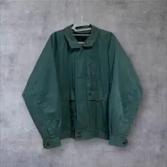 80〜90s BURBERRY ハリントンジャケット　コットン100 一枚袖